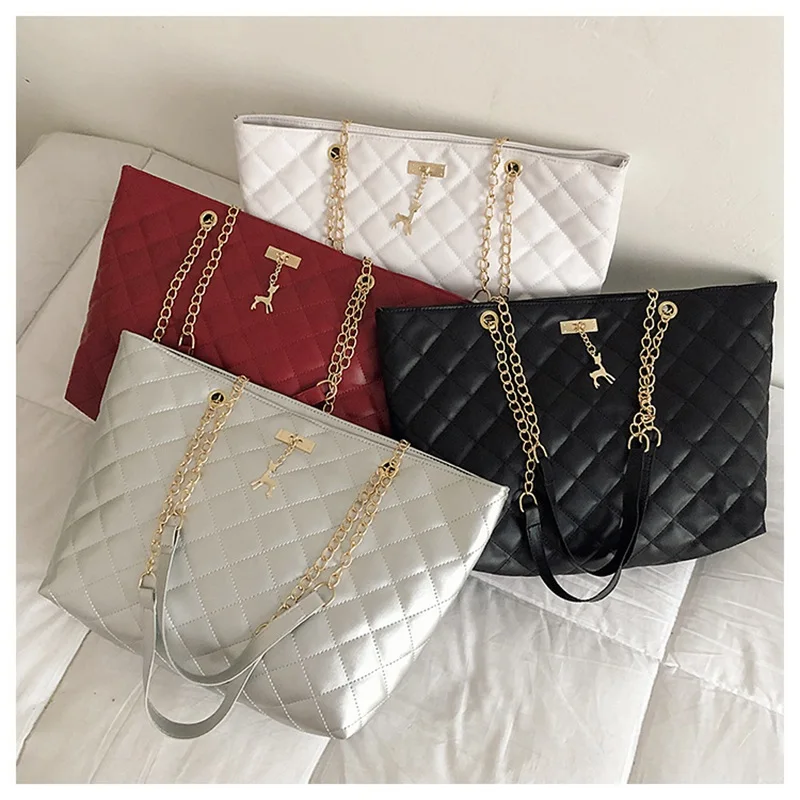Палевая Чанта на рамото, дамска чанта, дамска чанта, Есен 2020, Нова Чанта на верига, Дива Проста Чанта с Голям Капацитет