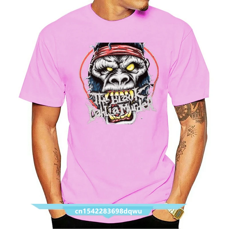 Тениска Pria Slim Fit Ukuran S-3XL - The Black Dahlia Murder Band Метална Мода Lengan Pendek Penjualan Katun Kaos Berleher O