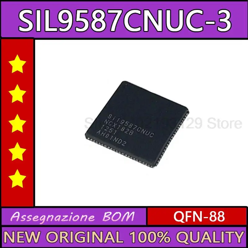 2-5 Бр. SIL9587CNUC-3 SIL9587CNUC SIL9587CNUC QFN-88 Нов оригинален чип Изображение 0 