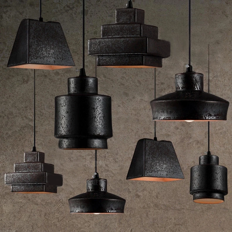 ТАВАНСКО помещение Керамика капка светлина, за Възстановяване на старите начини окачен лампа Ретро окачен лампа