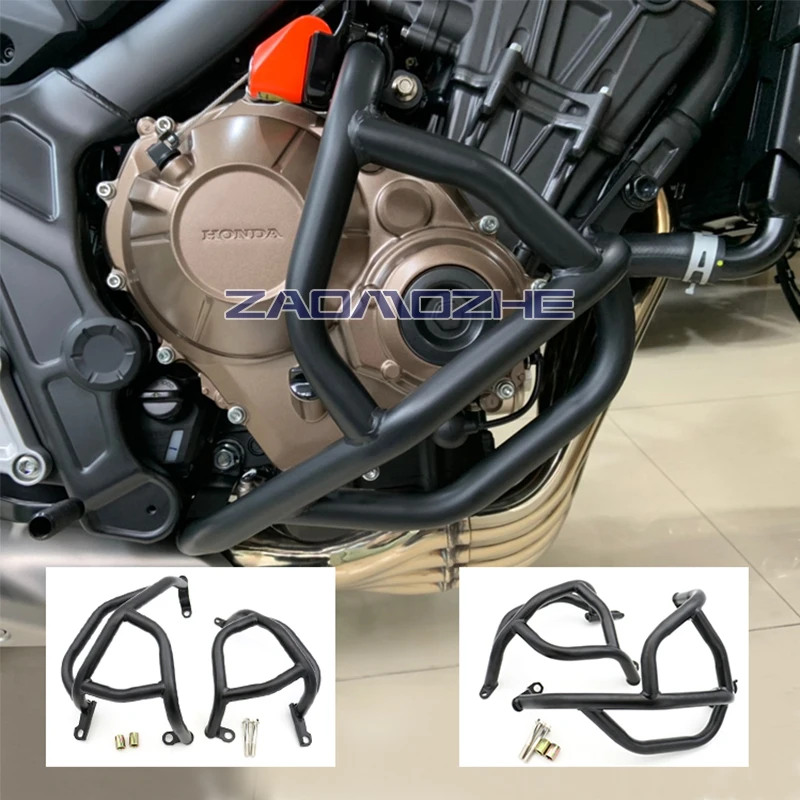 Защита на Двигателя За Honda CB650R CB650F 2014 2020 Мотоциклет Почиствам Резервоар, Защитно Планк Защитно Защита Развалина Барове Рамка Изображение 0 
