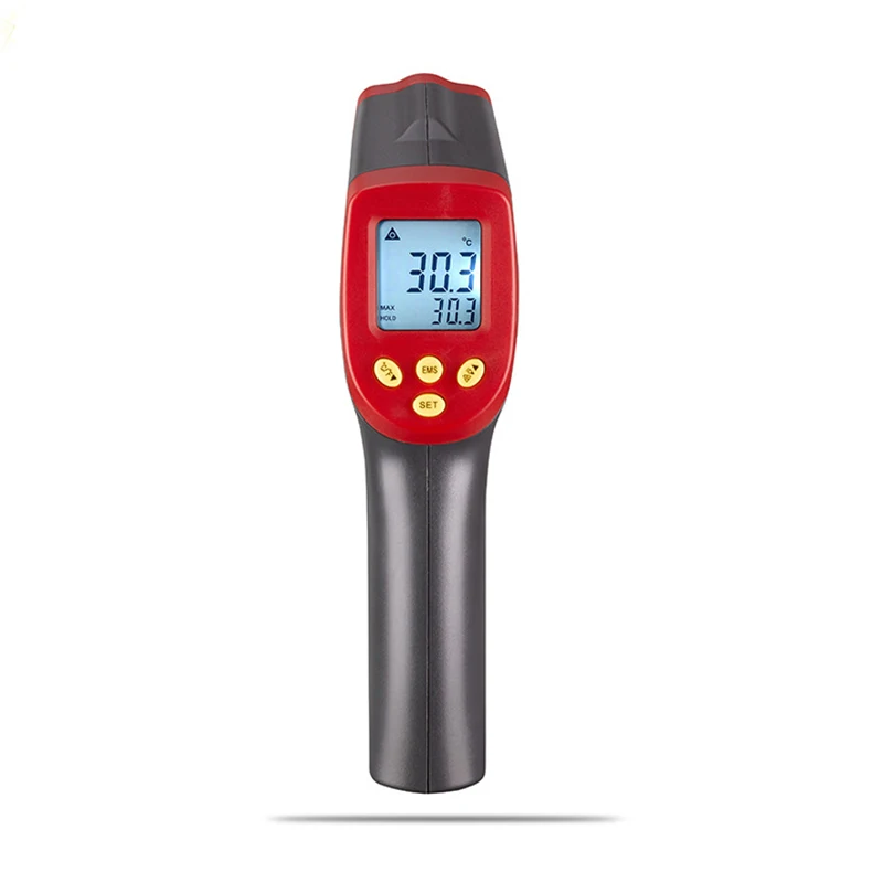 Уред за измерване на температурата на Промишленото съоръжение С висок Инфрачервен Термометър с Удобен Термометър Индустриален