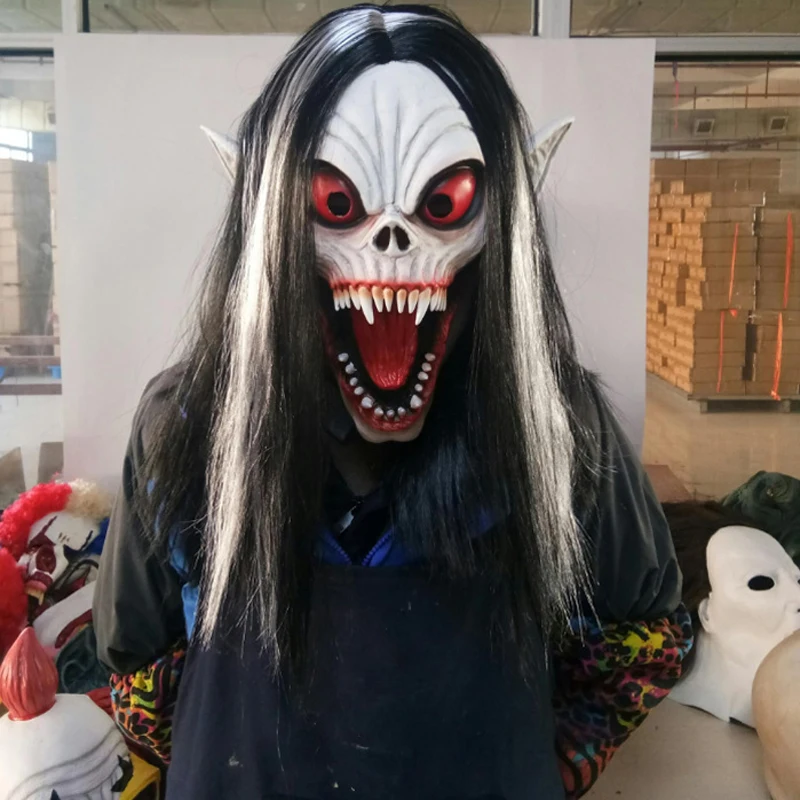 Хелоуин Подпори Маска на Вампир Призрак физиономия Филм на Ужасите Видео Шега Празнична парти карнавальное представа