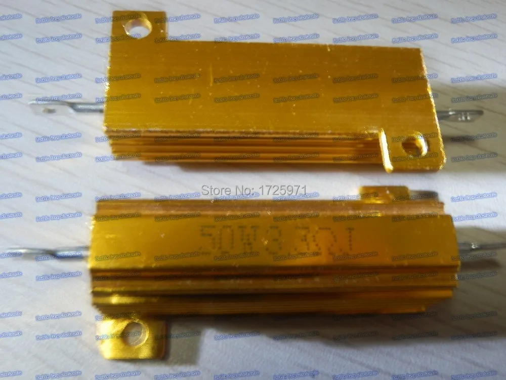 50 БР./ЛОТ RX24-50W 3.3 R 3.3 Ти led товарните резистор Алуминиев Корпус Жично резистор