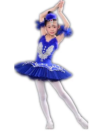 Ново Балетное Рокля, Детски Танцови Облекла За Момичета, Рокли на Балерини, Детски Балетен Костюм-пакетче 