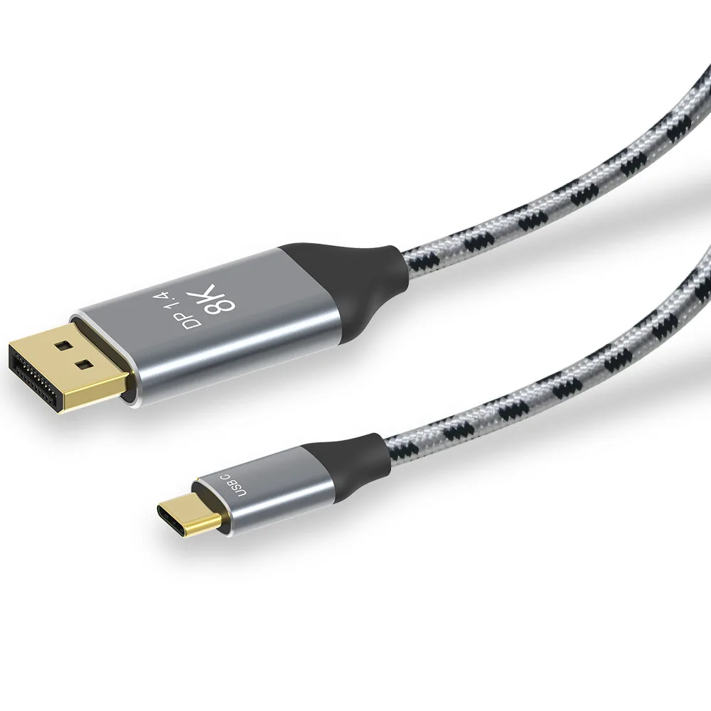 USB Type C 3,1 Кабел за Дисплей за Macbook Pro DELL Samsung S8 HP Светкавица 3 USB C до DP1.4 Кабел 8K Адаптер за Дисплей
