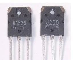 Оригиналната б/1 двойка 2SK1529 2SJ200 (1 бр. K1529 + 1 бр. J200) TO-3P в наличност