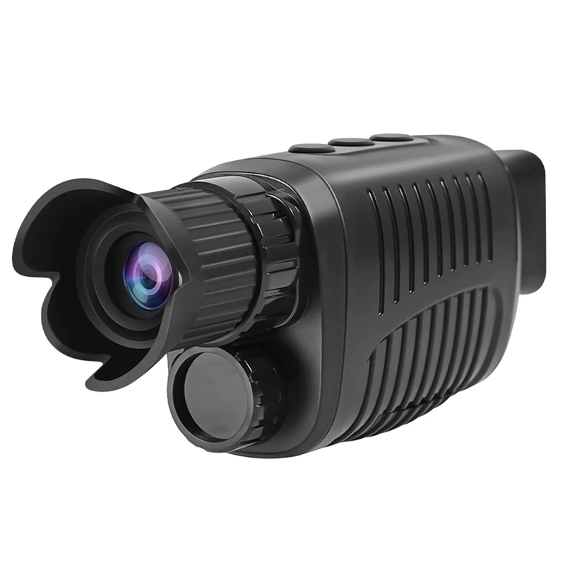 Уред за Нощно Виждане Монокуляр 1080P HD Инфрачервена Камера С 4-Кратно Цифрово Увеличение Ловен Телескоп Див Ден Нощ с Двойно Предназначение