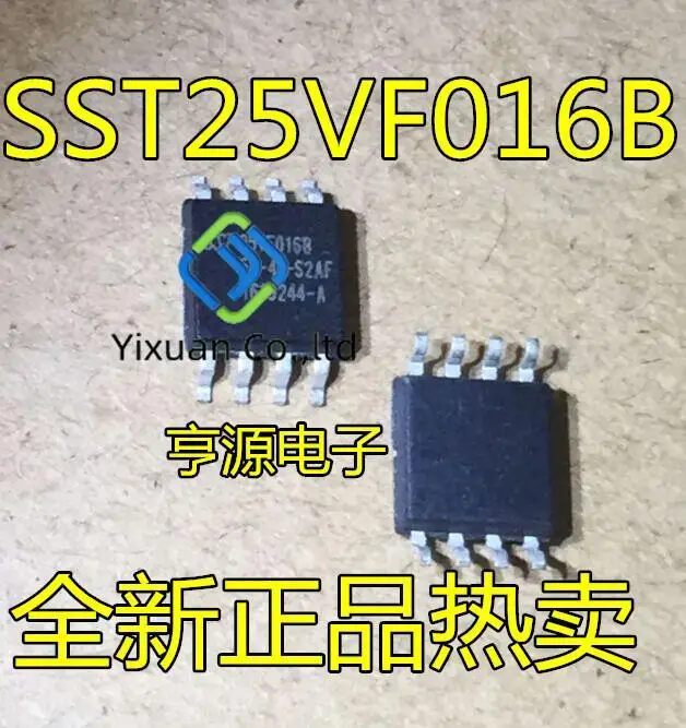 20 броя оригинален нов SST25VF016B-50-4C-S2AF SST25VF016B SOP8 16 MB 50 Mhz Изображение 0 