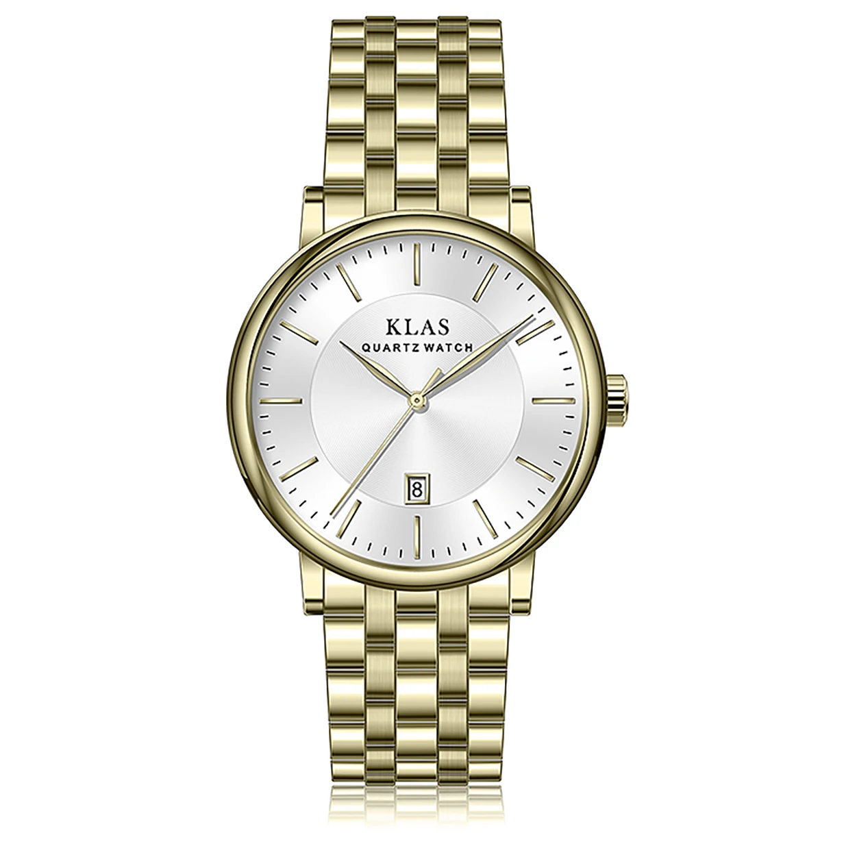 Великолепни Класически Дизайнерски Часовници, мъжки моден кварцов часовник, водоустойчив маркови часовници с лого, мъжки часовник KLAS Brand