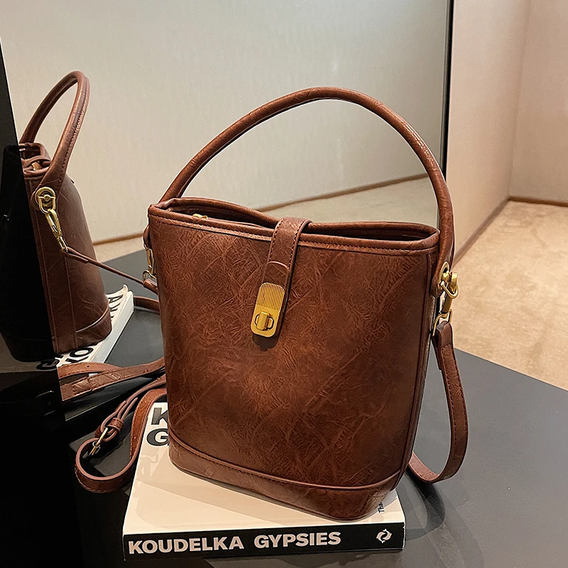 Най-високата Текстурная ретро чанта 2022, Есенно-зимна Нова Дамска чанта, Топла чанта-Месинджър Чанта През рамо, Чанта по чанта Изображение 0 