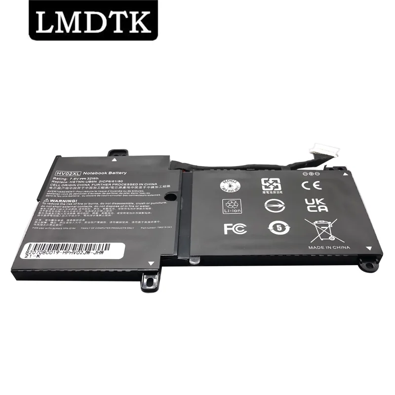 LMDTK Нова Батерия за лаптоп HV02XL HP Pavilion X360 11-K000 11-K047TU TPN-W112 TPN-Q164 HSTNN-LB6P 796219-421 796355-005 7,6 В