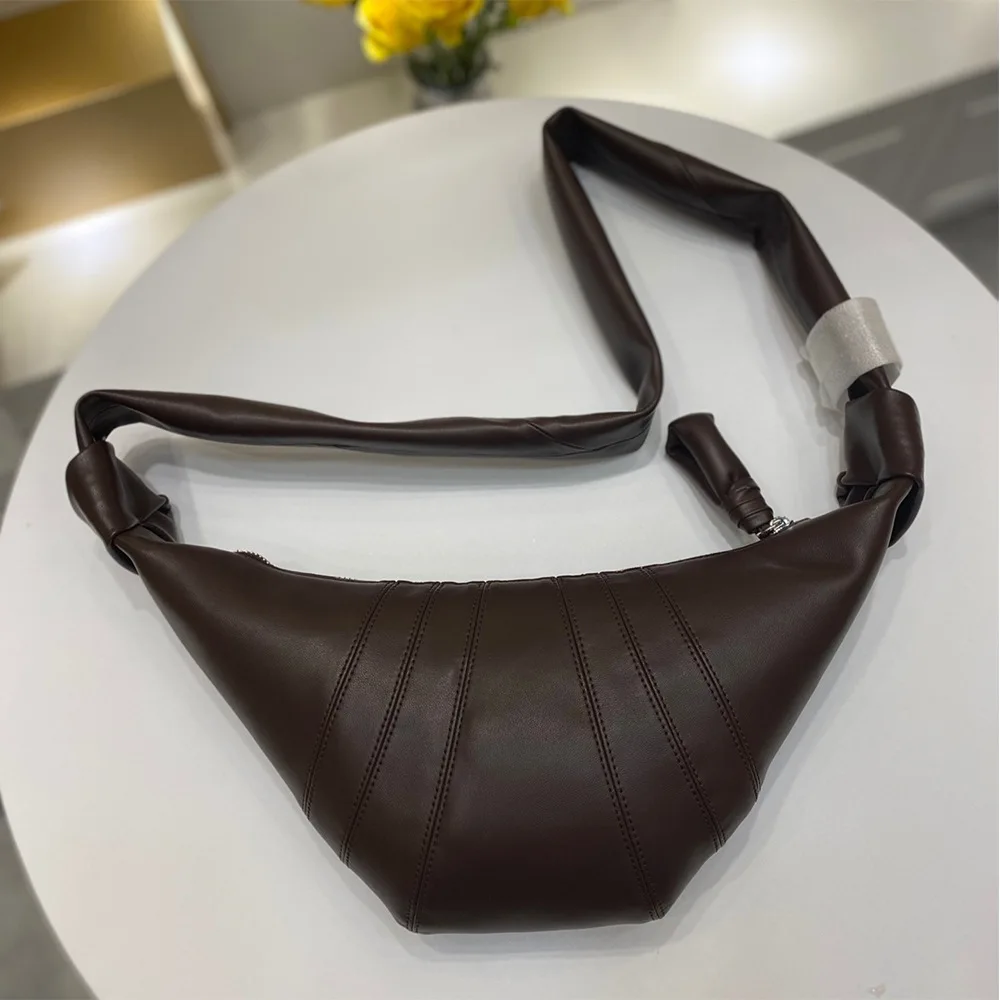 Дамска чанта за През рамото на 2022 От Мека естествена Кожа с Цип, Луксозна Дизайнерска Чанта, Реколта Чанта през Рамо