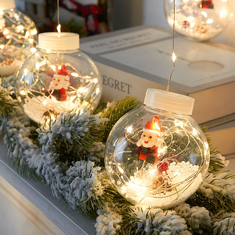 Led Декоративна Лампа с Атмосфера на Дядо Коледа, Многофункционален Висящ Завеса, осветителни Тела за Вътрешно и Външно Декоративно Осветление, за Дома Партита