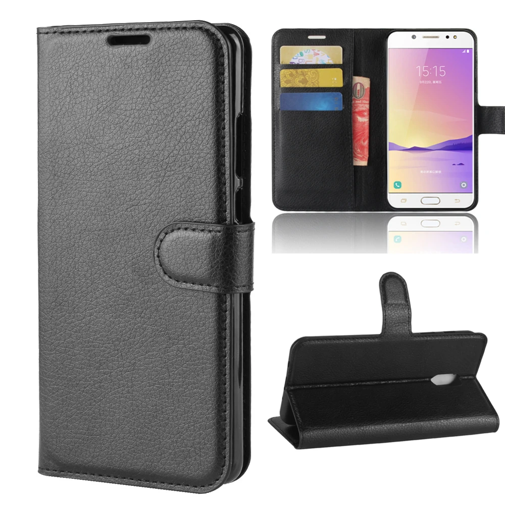 2022 Чанта-портфейл, Държач за Карти, Калъфи за Телефони Samsung Galaxy C7/C7 + C7100, Калъф от Изкуствена кожа, Защитната Обвивка