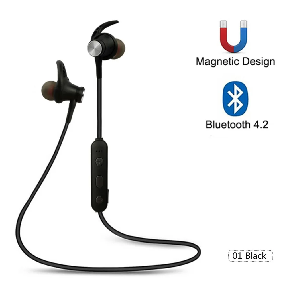 ZHY-13 Безжични Слушалки Bluetooth-съвместима Слушалка Спортна Шейная Стерео Магнитни Слушалки Auriculars С Микрофон За Телефон