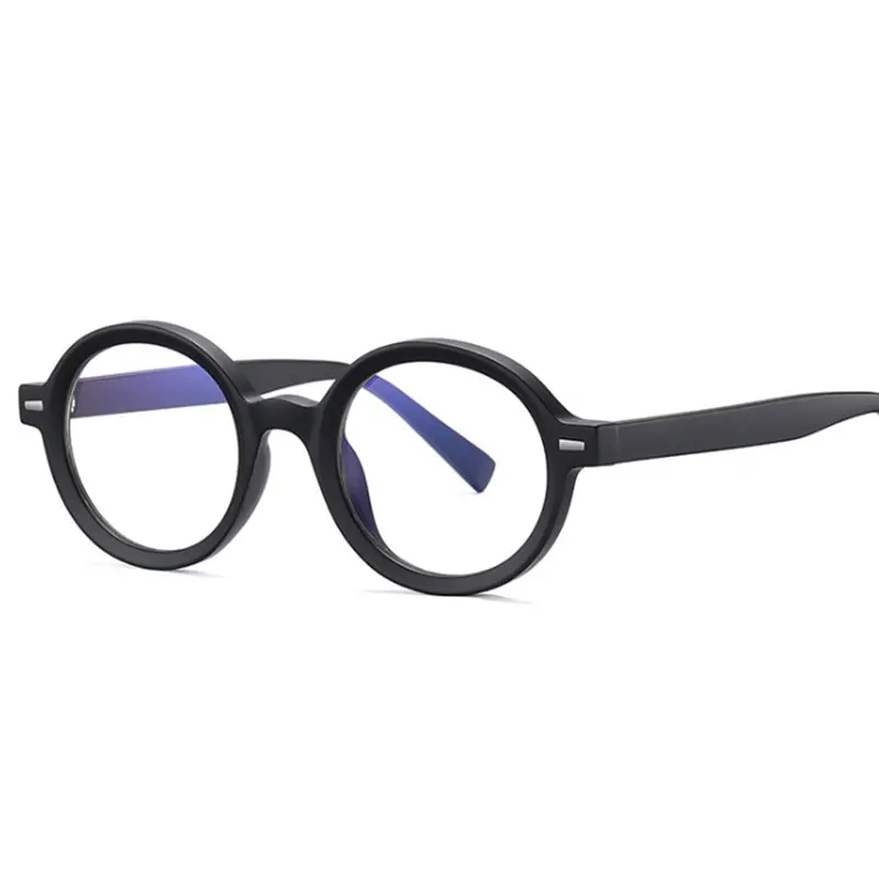 TR90 Анти Синя Светлина Кръгли Пънк Оптични Рамки За Очила, Мъжки И Дамски Модни Компютърни Очила 50792