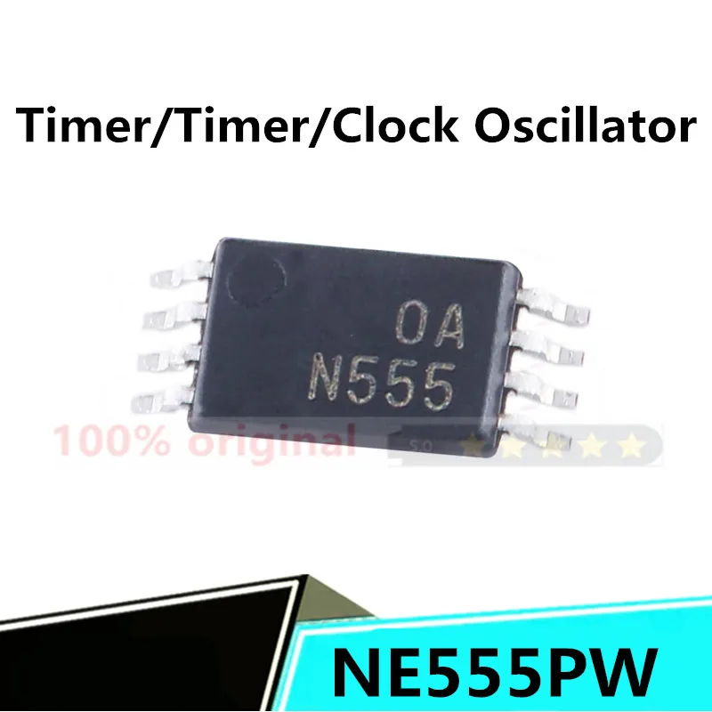 марка 10 оригинален NE555PW NE555PWR копринен екран N555 TSSOP8 ултра-тънък чип IC време основни чипове