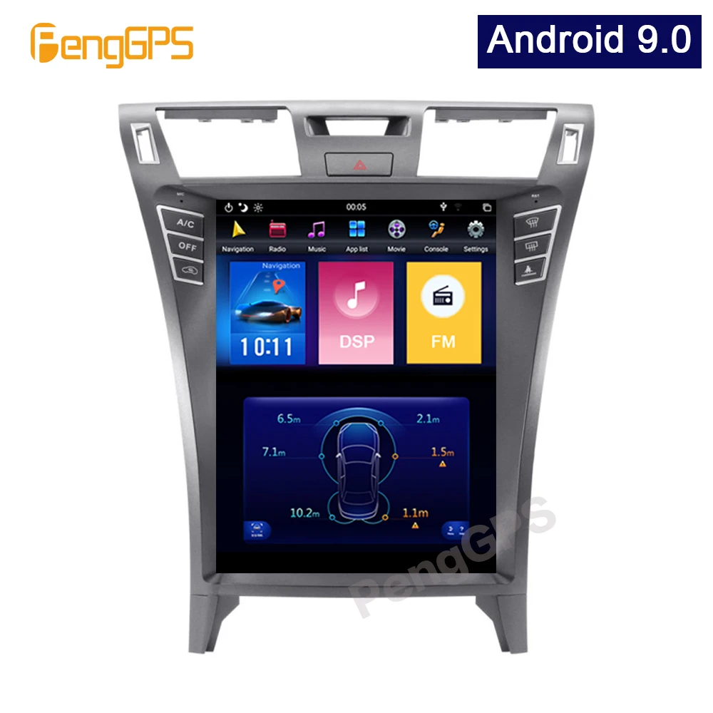 12,1 Инча Android 9,0 Tesla Вертикален Екран за Lexus LS460 2007-2015 GPS Навигация DVD Плейър 4G + 32G IPS 4K Мултимедиен Блок