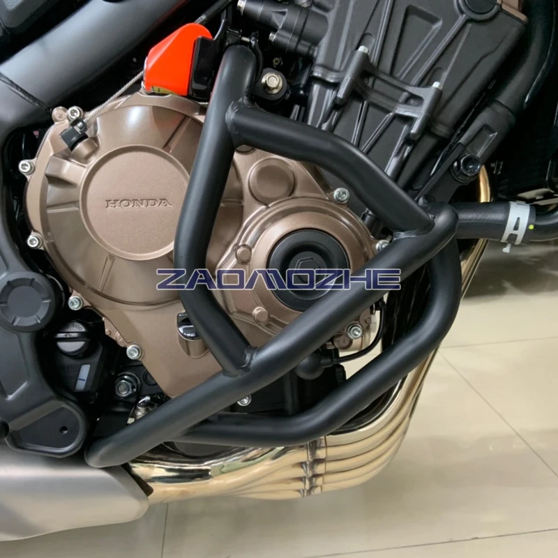 Защита на Двигателя За Honda CB650R CB650F 2014 2020 Мотоциклет Почиствам Резервоар, Защитно Планк Защитно Защита Развалина Барове Рамка Изображение 2 